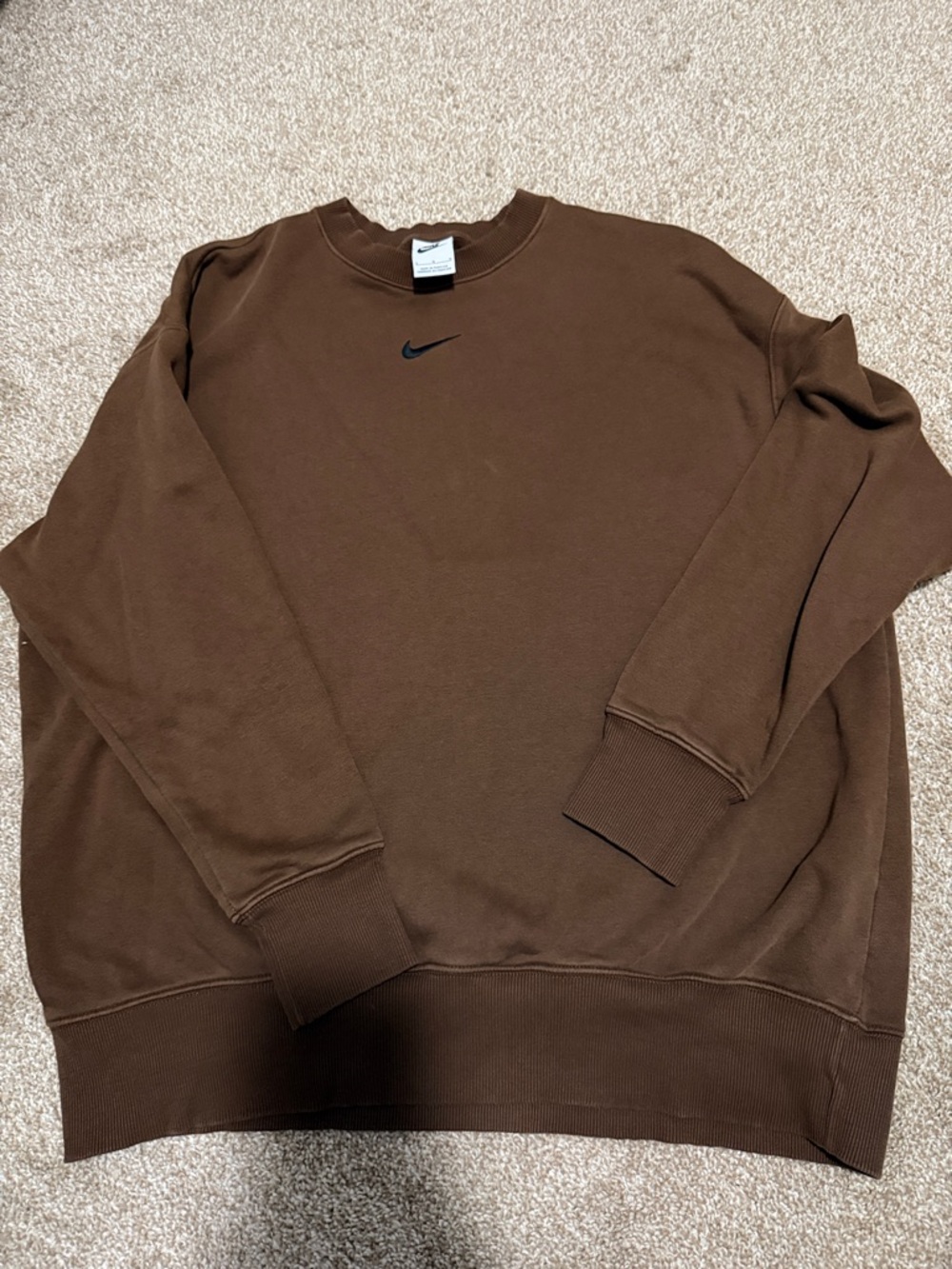 Nike women’s Brown Crewneck Sweatshirt